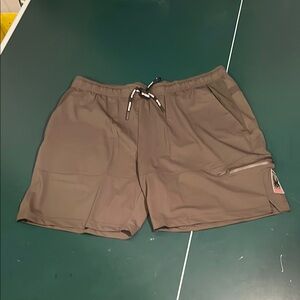 Spyder Men's Athletic Shorts Brown